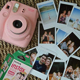 Fujifilm Instax Mini Instant Film (20 Sheets) Instax Mini + 5 Picture Frames + FiberTique Cleaning Cloth (USA Warranty)