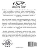 Kawaii Coloring Book: A Huge Adult Coloring Book Containing 40 Cute Japanese Style Coloring Pages for Adults and Kids (Anime and Manga Coloring Books) (Volume 1)