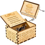 OEAGO Fathers Day Dad Gifts for Dad Men from Daughter Son,You are My Sunshine Music Box-Laser Engraved Vintage Wooden Music Box,Unique Best Gifts for Birthday,Thanksgiving,Christmas Stocking Stuffers