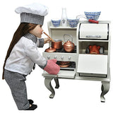 The Queen's Treasures 1930's Style Stove, Kitchen Furniture for 18" Dolls and American Girl Doll