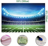 HUAYI Football Field Backdrop Newborn Photography Props Photography Background Baby Photo Studio Props 10x8ft YJ-024