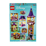 LEGO 43187 Disney Princess Rapunzel’s Tower Castle Playset with 2 Mini Dolls from Tangled Movie