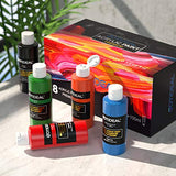 GOTIDEAL Acrylic Paint Set, 18 Colors/Tubes(100ml, 3.4 oz) Non Toxic Non Fading,Rich Pigments for Artist, Hobby Painters, Adults & Kids, Ideal for Canvas Wood Clay Fabric Ceramic Craft Oil Paint