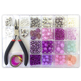 Jewelry Making Kit- Everything included in this beginners jewelry kit. Girls and teens will love