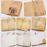 SallyFashion Vintage European Diary, Executive Notebook Hardcover Journal Retro Style Vintage Scenes for Women Girls Travel Office