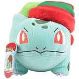 Pokémon 8" Bulbasaur Christmas Holiday Plush - Officially Licensed - Collectible Quality & Soft Stuffed Animal Toy - Add to Your Collection! - Great for Kids, Boys, Girls & Fans of Pokemon