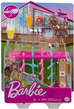 Barbie Mini Playset with Pet, Accessories and Working Foosball Table, Game Night Theme, Gift for 3 to 7 Year Olds