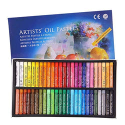 Patoper Oil Pastels Set Drawing Pastel Sticks Paint Crayons for Kid Adult 50 Colors ,Student Painting Art Supplies Colouring DIY Crafting Doodling Artwork School Office