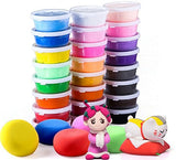 Modeling Clay, 24 Colors Air Dry Clay Best Gift for Kids, Super Light Magic Clay with Sculpting