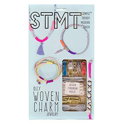 STMT DIY Set by Horizon Group USA, Design 10 Premium Personalized Vsco Girl Necklaces, Bracelets Or Rings. Beads, Chains, Strings & Tools Included