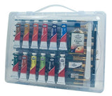 Royal & Langnickel RSET-ART3301 Essentials Clear View Oil Painting Set, Deluxe