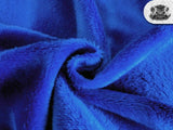 Velboa Wave ROYAL BLUE Faux/Fake Fur Fabric By the Yard