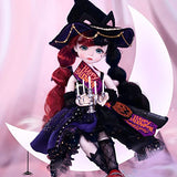 1/6 BJD Doll, Halloween Limited 12in Mechanical Joint Body Christmas Girls Gift