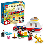 LEGO Disney Mickey and Friends – Mickey Mouse and Minnie Mouse’s Camping Trip 10777 Building Toy Set for Preschool Kids, Girls, and Boys Ages 4+ (103 Pieces)