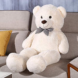 1.2M Giant Teddy Bear Plush Toy 4ft Big Cuddly Stuffed Animals Doll Gift for Valentines Kids Girlfriend (Ice Cream, 47 in/120cm)