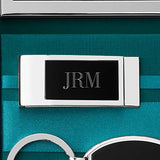 Things Remembered Personalized Black Matte Money Clip with Engraving Included