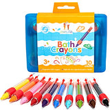 Bath Crayons For Kids Ages 4-8 | Washable Crayons | Gel Crayons For Kids Bath Toys | Toddler Crayons | Non Toxic Crayons For 1 Year Old | Bathtub Crayons for Kids Ages 2-4 | Non Twistable Crayons