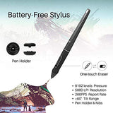 Huion Kamvas Pro 16 Drawing Monitor Pen Display, Bundle with Adjustable Stand