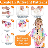 Tie Dye Kit, 8 Colors 16 Dye Packets for Tie Dye Kit for Kids,AIPASA One-Step Tie Dye Set, Textile, T-Shirt, Canvas Supplies for Adults, Women, Men, Artist, Children, Party, Festival Fashion DIY Gift