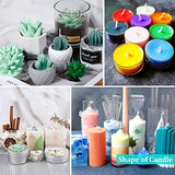 Candle Making Kit Supplies, Soy Wax DIY Candle Kit Including Soy Wax for Candle Making, Candle Making Pouring Pot,Sulfuric Acid Paper,Candle Wicks and More-Full Candle Making Kit for Adults Beginners