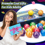22 PCS Colorful Crystal Slime Ball Kit, Soft Stretchy and Non-Sticky Slime Balls Party Supplies Bulk Gifts for Girls Boys