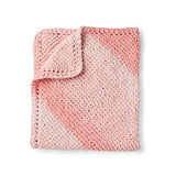 Bernat Baby Blanket Yarn - Big Ball (10.5 oz) - 2 Pack with Pattern Cards in Color (Raspberry Kisses)