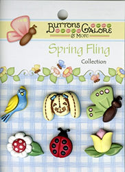 Spring Buttons-Spring Garden