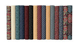 Connecting Threads Print Collection Precut Cotton Quilting Fabric Bundle 2.5" Strips (Oxford Hall)