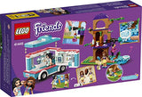 LEGO Friends Vet Clinic Ambulance 41445 Building Kit; Collectible Toy with Ambulance, Rabbit and Kitten Toys, Children’s Vet Kit and Olivia and Emma Mini-Dolls, New 2021 (304 Pieces)