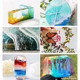 LET'S RESIN 26 Colors Alcohol Ink Set Bundle with Bubble Free Epoxy Resin, Crystal Clear Epoxy Resin