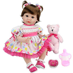 Aori Lifelike Reborn Baby Girl Dolls 22 Inch Realistic Toddler Doll