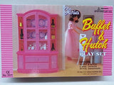 Gloria Buffet & Hutch Set Barbie Sized Playset