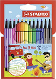 Stabilo Mini Pen 68 12-color Wallet