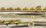 Yamaha 200 Series Open Hole Student Flute YFL-281 C Foot, Inline G
