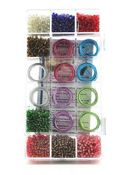 Darice Wire and Bead Kit, 30 Yards of Wire Metallic Colors, 240gm