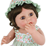 PURSUEBABY 16 Inch Reborn Baby Dolls Full Body Vinyl Baby Dolls Girl Chocolate Baby Reborn Toddler Girls Dolls for Kids & Collectors Birthday Gift with Magnetic Pacifier and Gift Box Set