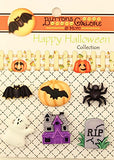 Buttons Galore HHGROUP Happy Halloween Buttons - Set of 6 Cards