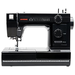 Janome Industrial-Grade Aluminum-Body HD1000 Black Edition Sewing Machine with 14 Stitches,