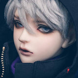 ZDD Hip-Hop Boy BJD Doll 1/3 SD Dolls 24.4" Movable Jointed Dolls with Full Set of Clothing + Accessory Gift Collection Men Handmade Doll