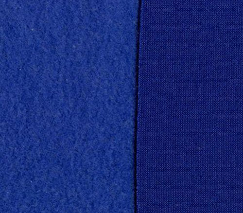 Cotton Fleece Fabric Blue/60 Wide/Sold by the Yard