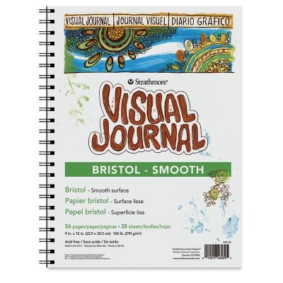 Strathmore Visual Watercolor Journals 140 lb. 5 1/2 in. x 8 in. 22 sheets