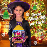 GirlZone Magic Potion Slime Kit for Girls, Spellbinding Slime Making Kit to Create 6 Magical Slime Potions and Glow in The Dark Slime for Kids, Great Gift Idea and Amazing Slime Kit for Girls 10-12