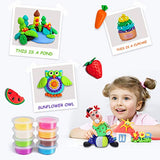 Playdough Sets Play Dough Tools, 28Pcs Kitchen Creations Noodle Playset and Ice Cream Maker Machine Play Dough Kit for Toddlers Boys and Girls Holiday and Birthday Play Dough