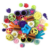 Buttons Galore 50-Value Pack Retro Button