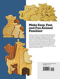 Adorable Animal Family Puzzles in Wood: 25 Easy Patterns for the Scroll Saw (Fox Chapel Publishing) Cute, Simple Projects for Freestanding Sloths, Koalas, Unicorns, Cats, and More; Full-Size Designs