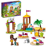 LEGO Friends Pet Playground 41698 Building Kit Designed to Grow Imaginations; Animal Playset Comes with Andrea and 3 Dog Toys; Creative Birthday Gift Idea for Kids Aged 5 and up (210 Pieces)