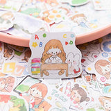 330Pcs Stickers Set Vintage Cartoon Girls Journal Stickers for Planner DIY Crafts Embelishment Decoration Diary Stickers
