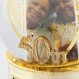 Things Remembered Personalized 50th Anniversary Musical Snow Globe with Engraving Included