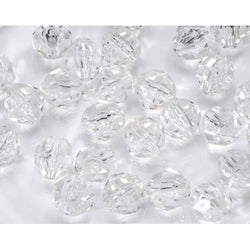 Bulk Buy: Darice DIY Crafts Faceted Acrylic Beads Crystal 10mm (140-Pack) 06118-11-T1