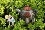LA JOLIE MUSE Miniature Fairy Garden Sisters 4 Inch, Hand Painted Resin Figurines, for Garden Indoor Decor Gift